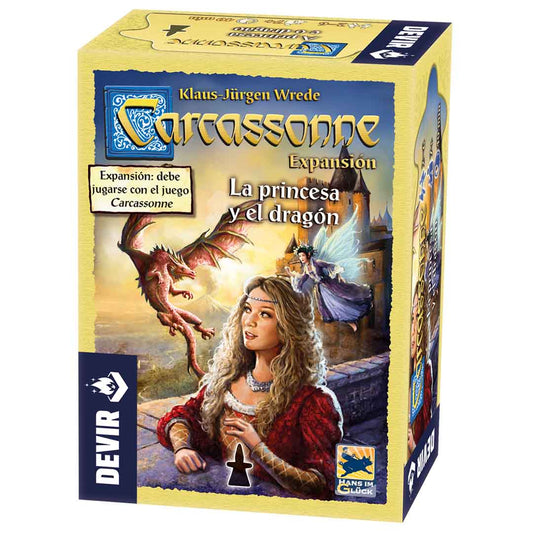 Carcassonne: La princesa y el Dragón
