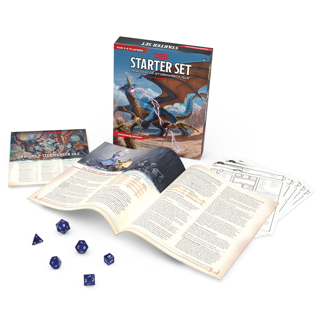 Dungeons and Dragons Caja de Inicio - Los Dragones de la Isla de las Tempestades