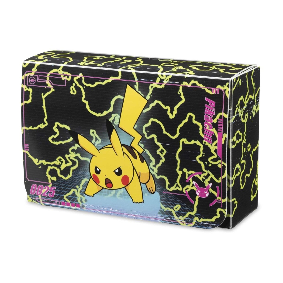 Deckbox Doble Pikachu Neon Charge - Pokémon Center