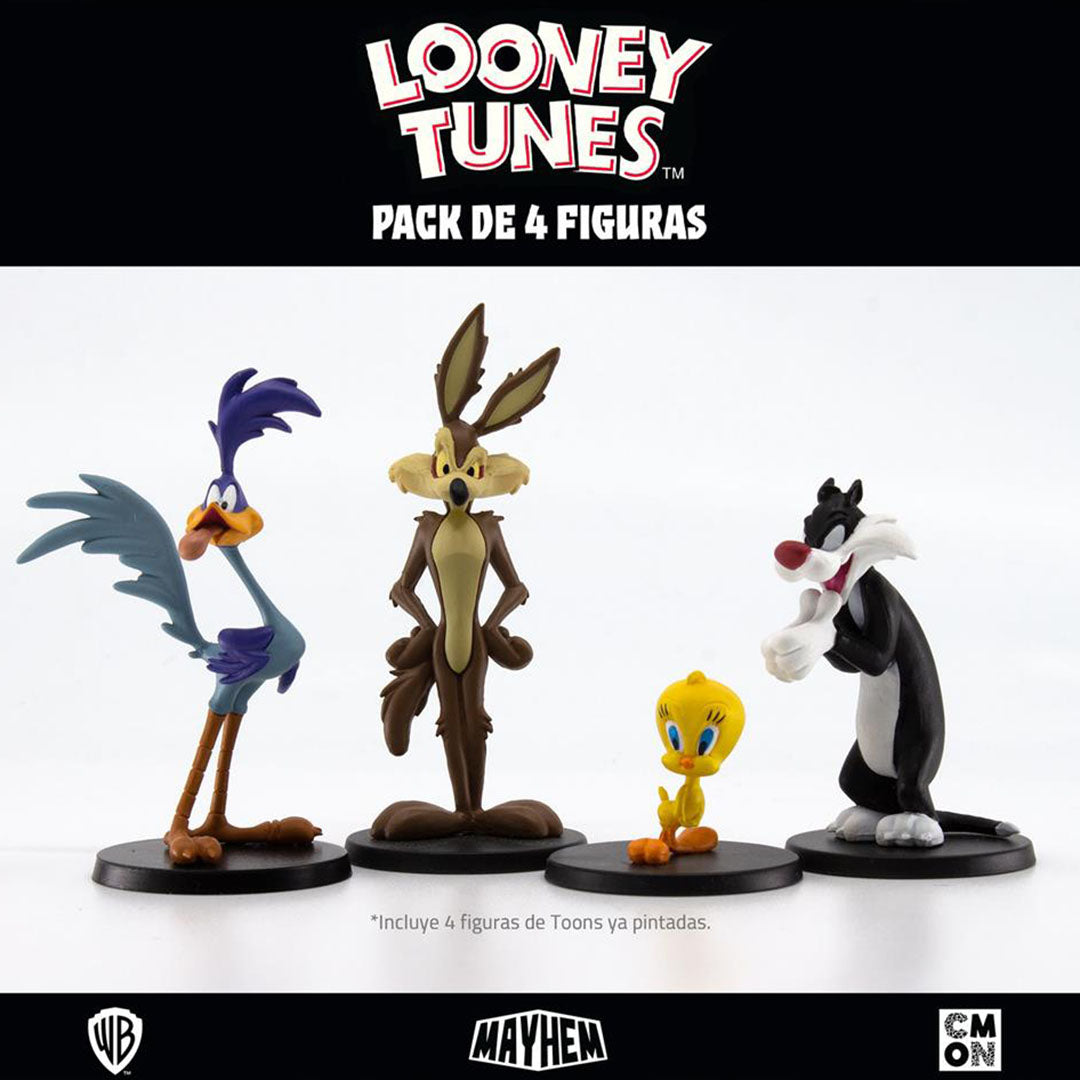 Looney Tunes Pack 4 Figuras