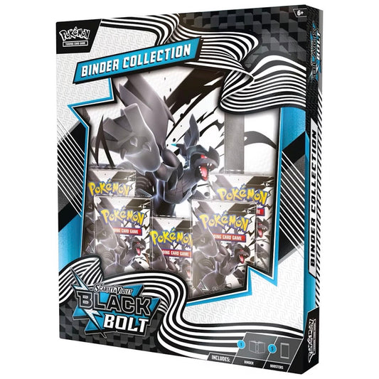 Pokémon TCG Scarlet & Violet - Black Bolt- Binder Collection - Inglés