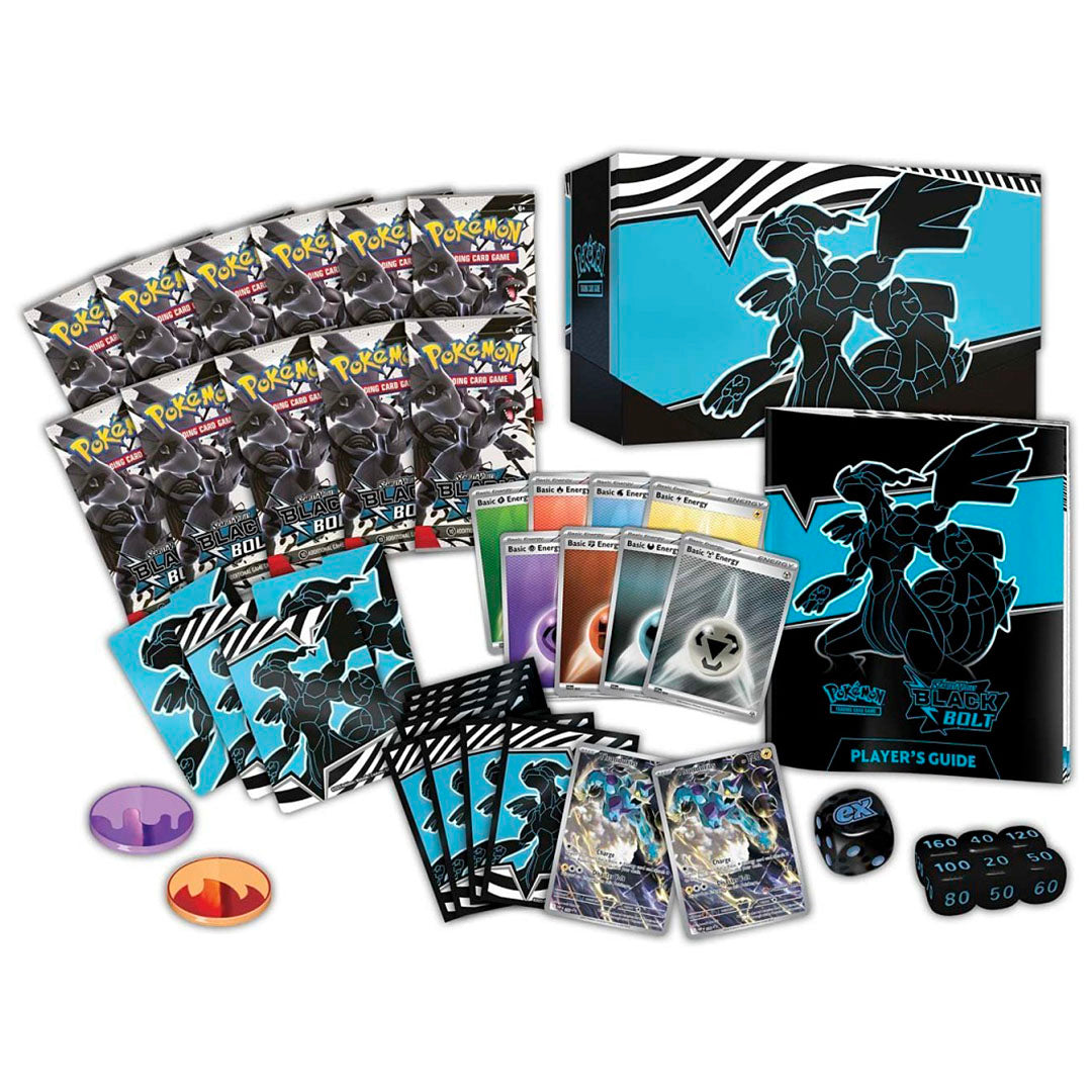 Pokémon TCG Scarlet & Violet - Black Bolt - Elite Trainer Box - Inglés