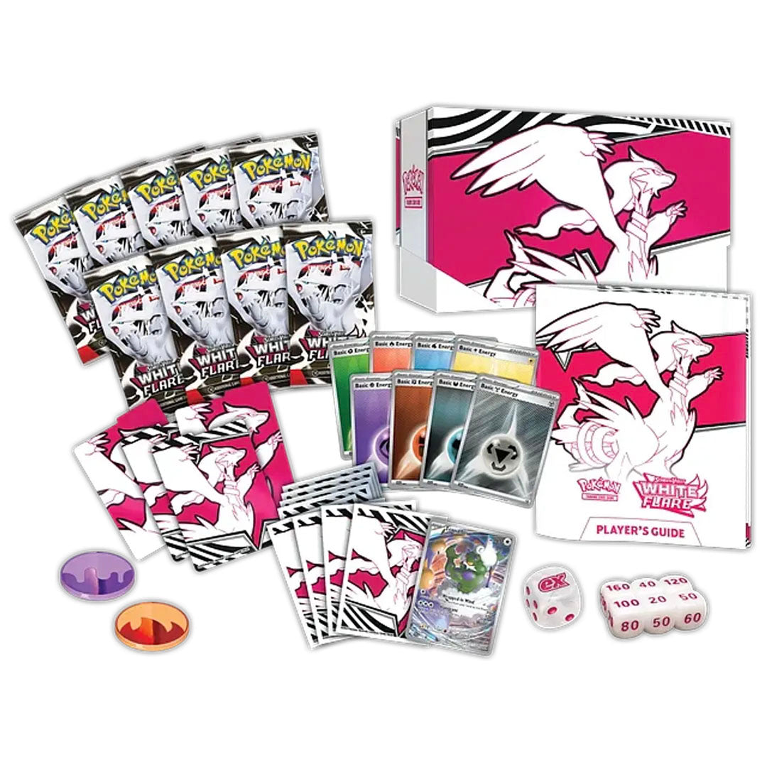 Pokémon TCG Scarlet & Violet - White Flare - Elite Trainer Box - Inglés