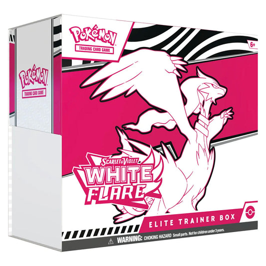 Pokémon TCG Scarlet & Violet - White Flare - Elite Trainer Box - Inglés
