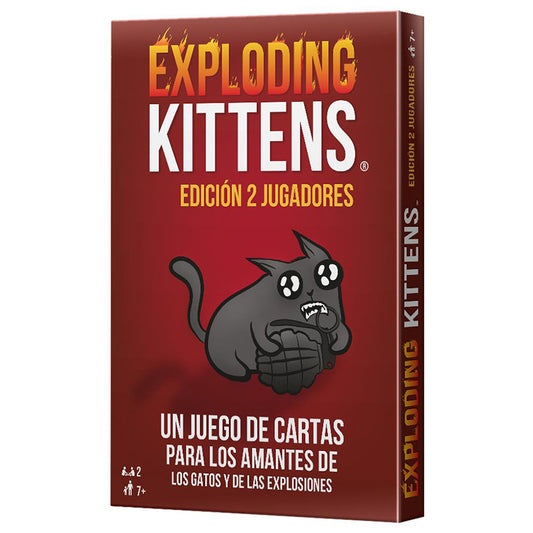 Exploding Kittens Edición 2 Jugadores