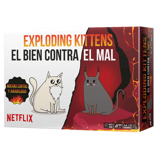 Exploding Kittens El bien contra el mal
