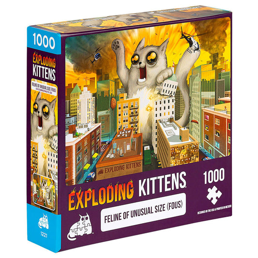 Puzzle Exploding Kittens: Feline of Unusual Size - 1000 PCS