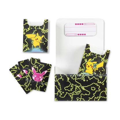 Deckbox Doble Pikachu Neon Charge - Pokémon Center