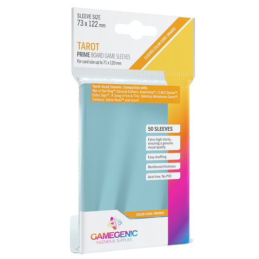 Protector de cartas Tarot (73 x 122 mm) (50u) - GameGenic