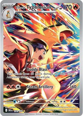 Typhlosion de Ethan Español 190/182