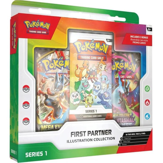 Pokémon TCG – First Partner Illustration Collections Serie 1 - ENG